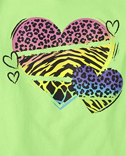 Image of The Children's Place Girls' Sports,Trends,Icons Short Sleeve Graphic T-Shirts,3 Pack