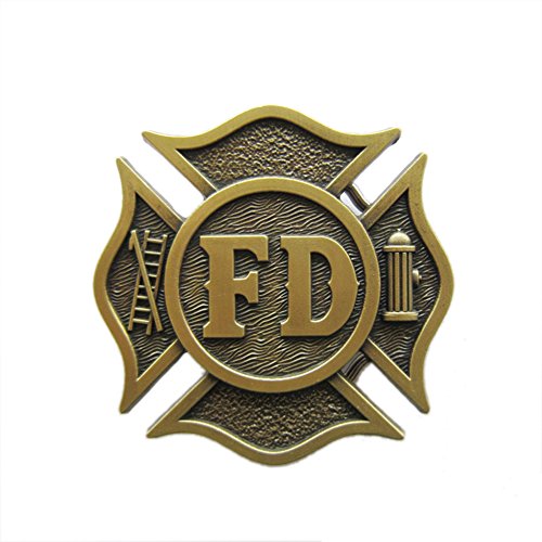 Bronze Plated Fire Fighter Dept Hero Belt Buckle Also Stock In Us #TOP21