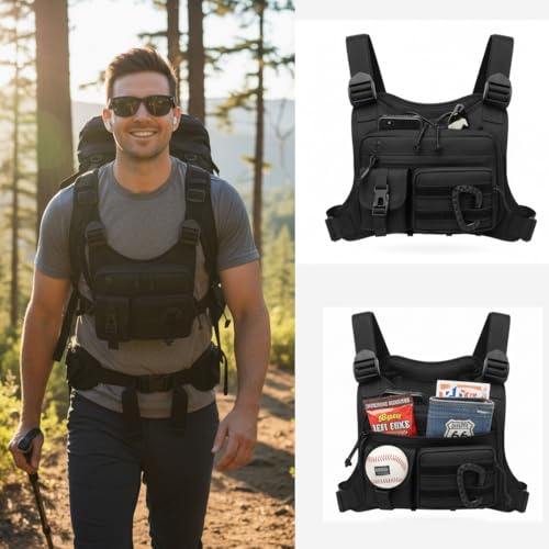 Tactical Chest Bag for Men Women