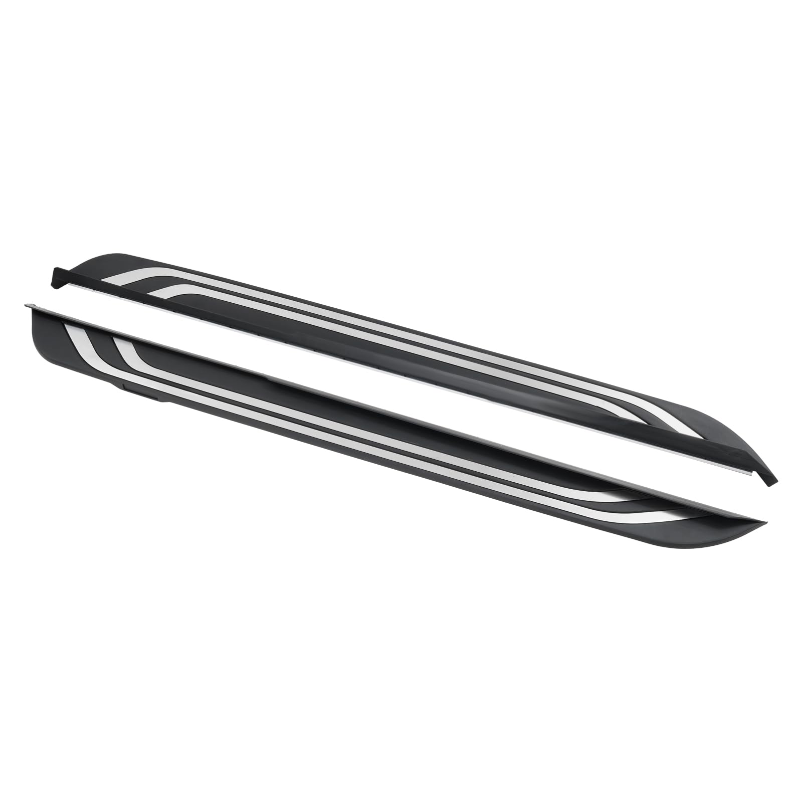 KOLHGNSE RAV4 Side Steps Running Boards for 2019-2024 Toyota RAV4, Aluminum Alloy Non-Slip Automotive Assist Steps (Black)