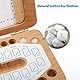 LEADSTAR Zahndose Holz, Bilderrahmen Zahnbox, Milchzahndose Mädchen/Jungen, Milchzähne Box Nabelschnur Zahndöschen, Baby Kinder Geschenk Souvenir Aufbewahrungsbox - 5 Zubehör