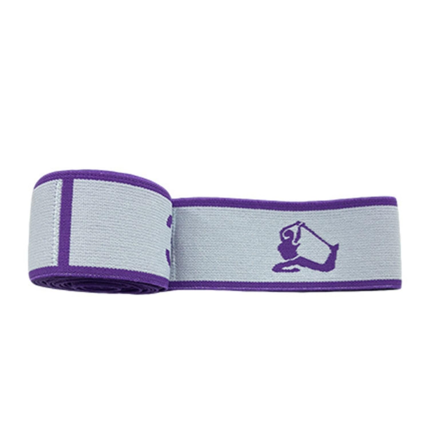 Resistance Dance Stretching Band Woven Dance Stretch Band Flat Segmented Elastic Strap Wide for Dancers, Beginners, Home Workouts, 12-Segment, Light Blue Figure|Yoga Straps|Sporting Goods-image-1