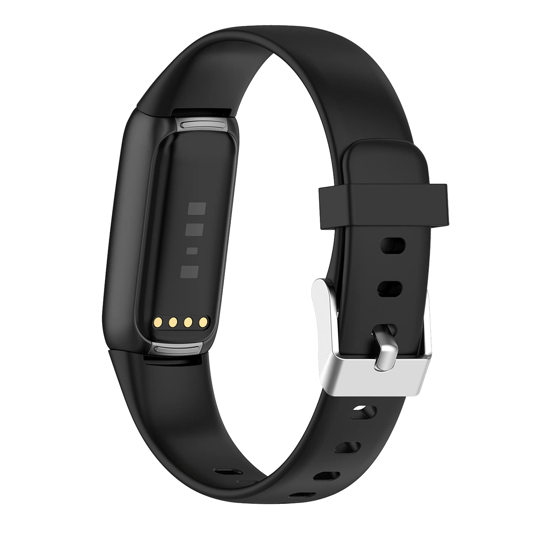 Bracelet Compatible for Fitbit Luxe Silicone Strap, Sport Soft Replacement Strap Silicone Watch Strap Replacement with Fitbit Luxe