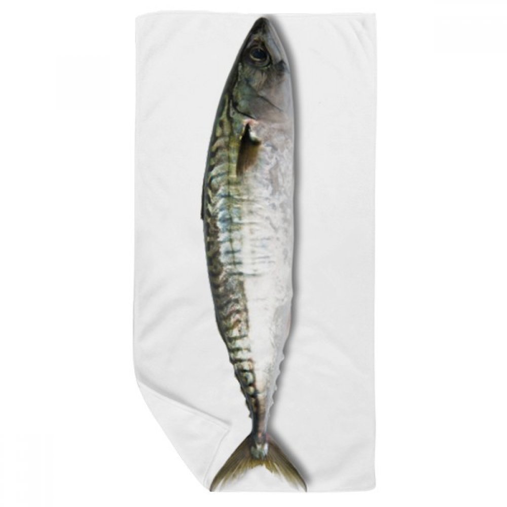 Serviette Poisson Océan Black Drap de Toilette Multicolore 35x70cm