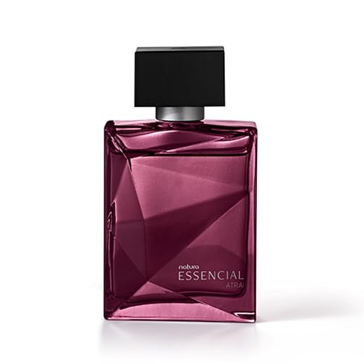 Natura Essencial Atrai, Fragrância Masculina Intensa com Madeiras Nobres e Pimenta Rosa, 10h de Duração