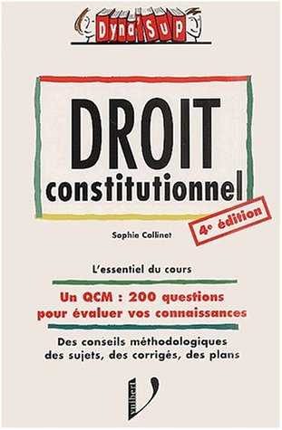 Droit constitutionnel. 4ème édition