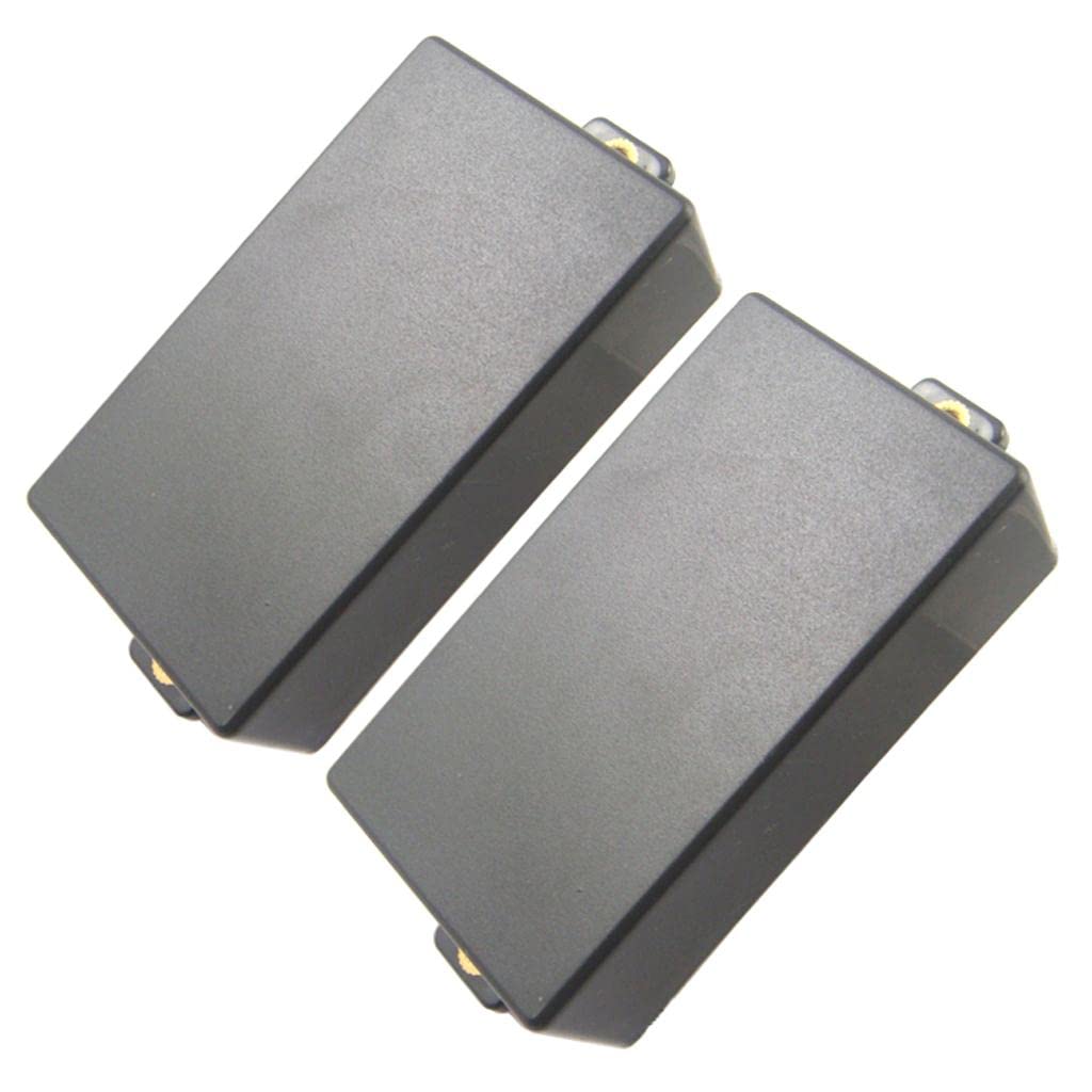 No Hole Closed Electric Guitar Pickup Humbucker Covers Double Coil Black| Musical Instruments & Gear|Guitars & Basses|Parts & Accessories|Guitar Parts|Pickups-picture-13