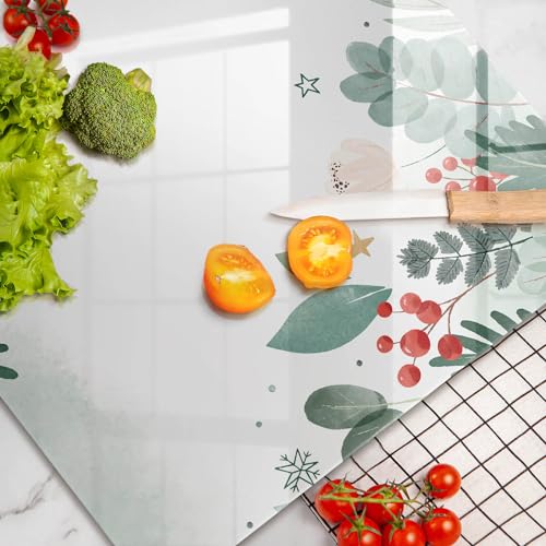 Planche à découper 80x52cm Wallfluent pour protéger vos plaques de cuisson avec élégance