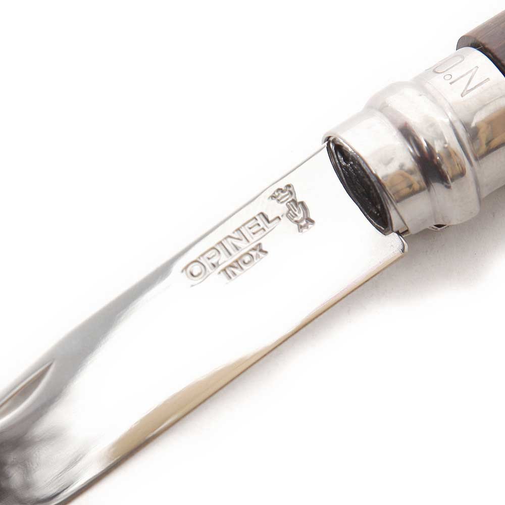 OPINEL(オピネル) ステンレススチール＃８エボニー Amazon.co.jp: (オピネル)OPINEL ステンレススチール#8 エボニー