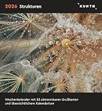 Strukturen - KUNTH Postkartenkalender 2026: Hochwertiger Tischkalender mit 53 traumhaften Postkarten (auch zum Aufhängen) (KUNTH Postkartenkalender 52 Wochen)