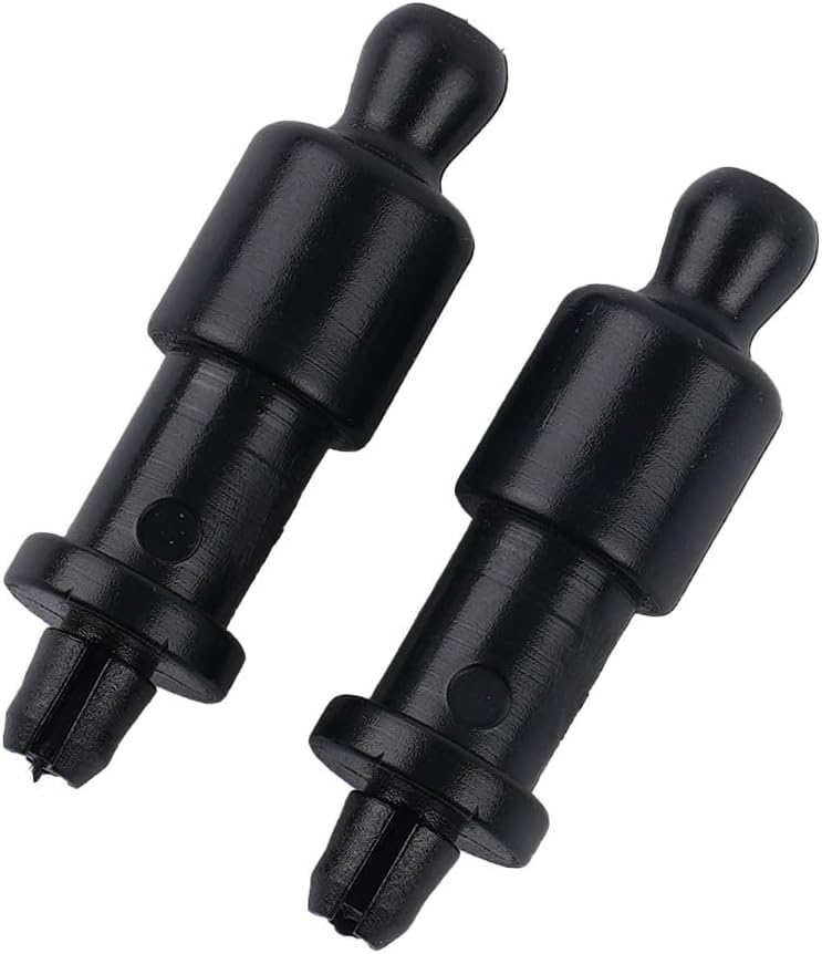 Parcel Shelf Clip for Focus and C-Max 2005-2015, Trunk Lanyard Storage Panel Drawstring Buckle, Interior Trim Fastener Cargo Area Clip, 2-Pack, Black Plastic Fixing String