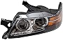 Brock Headlight Assembly for 07-08 Acura TL Base/Navi Driver Left Headlamp 33151SEPA22