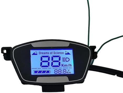 Ebike Scooter LCD Display, Motor Speedmeter, Screen Electric Bike 48-72V, Speed Control Panel E-BikeAccessorieswiht Display case