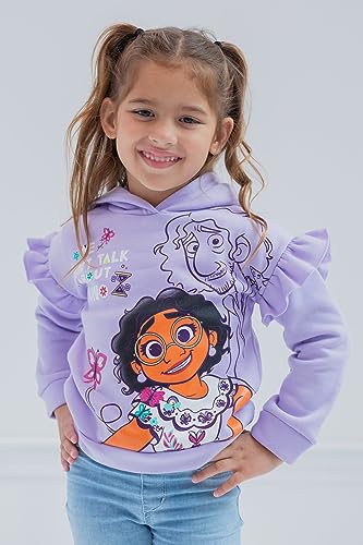 Disney Encanto Mirabel Girls Fleece Pullover Hoodie Toddler to Big Kid2