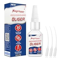 Nayrmaer Öliger Kleber 30g, Sekundenkleber Extra Stark, Schweißen Hochfester Ölkleber für Kunststoff, Keramik, Leder, Gummi, Metall, Holz usw.