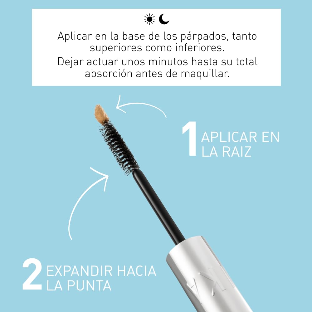Lipocils Expert Collector - Talika - Gel booster de pousse et de pigmentation des cils - Soin naturel des cils - Édition Limitée Cils à la Française - Brosse + embout mousse - 10 ml