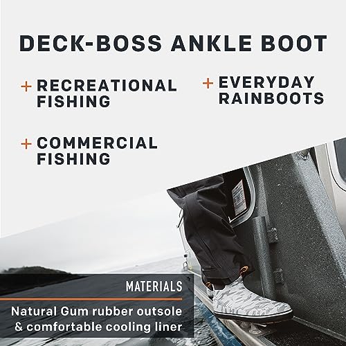 Image of Grundens Men's DECK-BOSS Ankle Boot | Durable, Waterproof