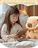 Bestsea Cute Capybara Plush Soft Capybara Plushie Pillow with Kawaii Capybara Stuffed Animals Toy for Kids Girls Adults Birthday Gifts and Home Decor 12 inch (Kawaii Capybara Plush) #5
