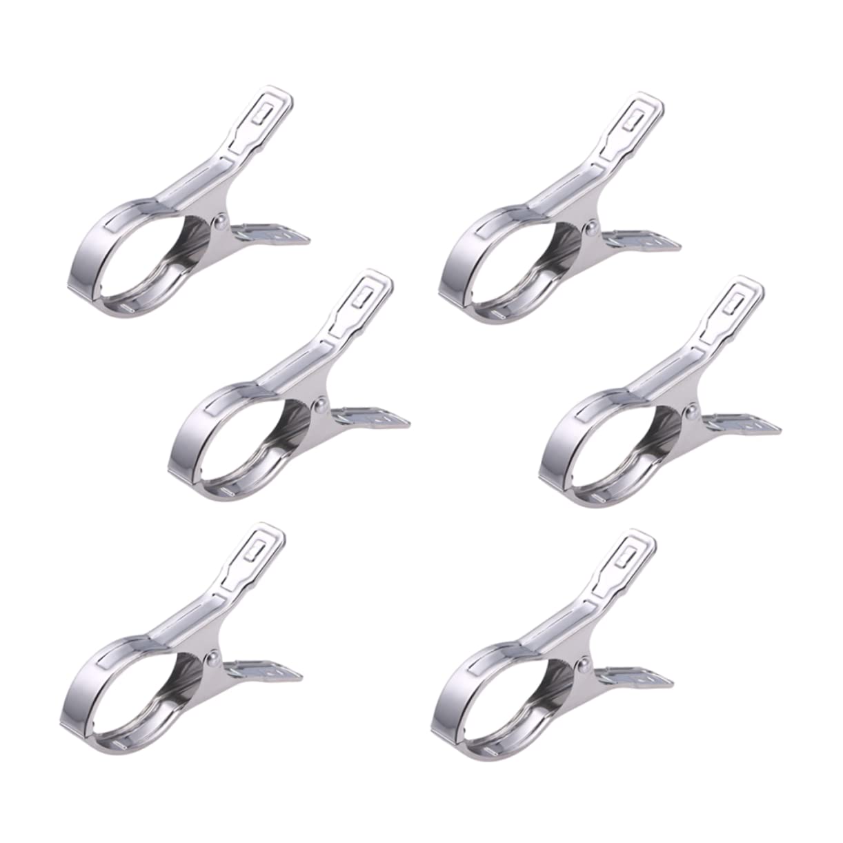 Ciieeo 2 Set Mollette Acciaio Inossidabile Antiscivolo Per Asciugatura Dei Vestiti Clip Per Biancheria Per Esterni E Interni Resistente E Facile Da Usare 12 Pezzi*2