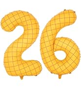 Amazon | 数字バルーン6 誕生日の風船です オレンジ色の40インチの大型