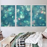 3 Piece Framed Canvas Wall Art Abstract Industrial Modern Art Multicolor Patterns Canvas Prints Home Artwork Decoration for Living Room,Bedroom - 16
