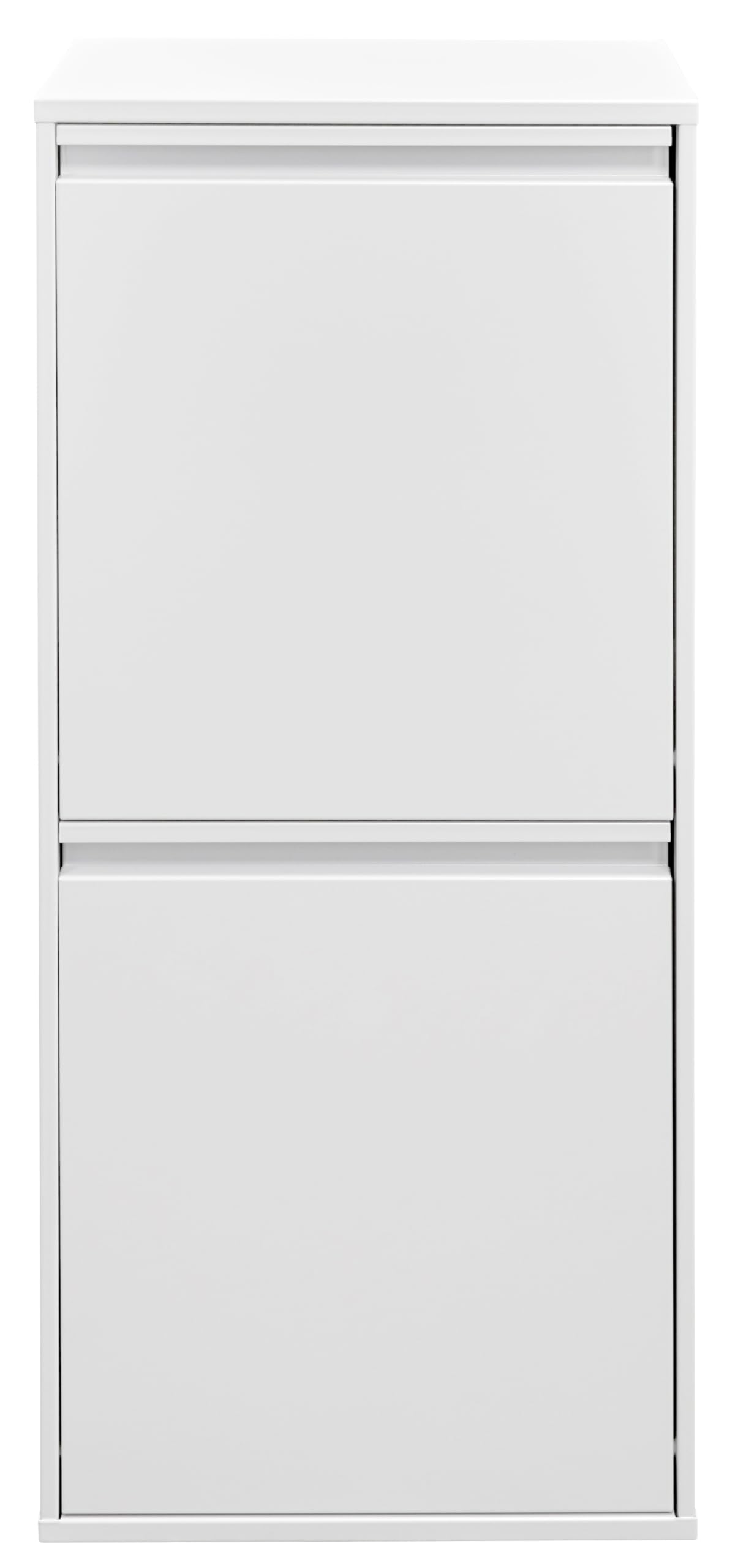 Arregui Basic CR401-B Poubelle de recyclage 3 compartiments 45 L Blanc