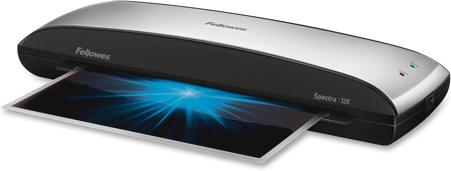 Fellowes 5739701 Spectra 125 Laminator, 12 1/2-Inch Wide X 5 Mil Max Thickness