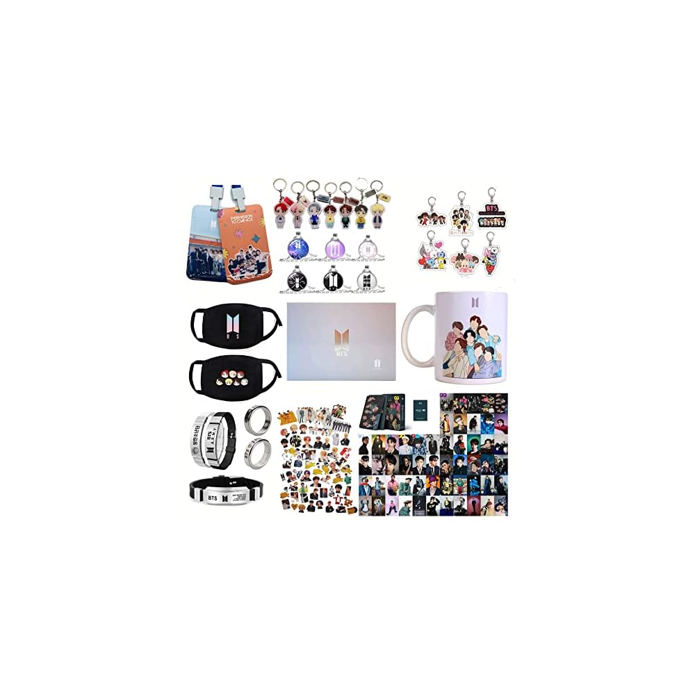 JOJOJOSDA BTS Gift Sets, BTS Bangtan Gift Set for ARMY Fans