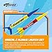 Estes 1499 Rascal and Hijinks Rocket Launch Set, Prebuilt Beginner Flying-Rocket-Model Set for Ages 10+, Includes Launch Pad System