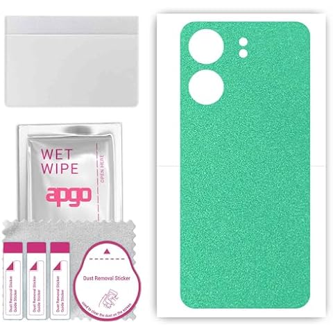apgo Mint Pastel Matte Skin for Xiaomi Redmi 13C Cover