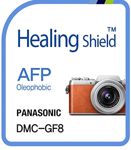 Healingshield �X�L���V�[���t���ی�t�B���� Oleophobic AFP Clear Film for Panasonic Camera Lumix DMC-GF8 [2pcs]