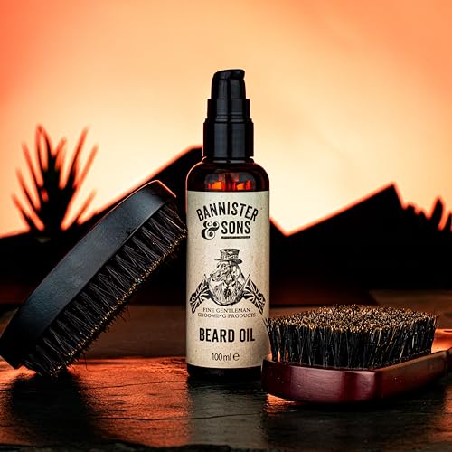 Bannister & Sons Mild Spicy Citrus Scented Beard Oil - Best Beard Oil for Men - Nourishing Skin Care and Premium Hair Oil with Sweet Almond Oil and Jojoba - The Perfect Barber Beard Oil - Image 6