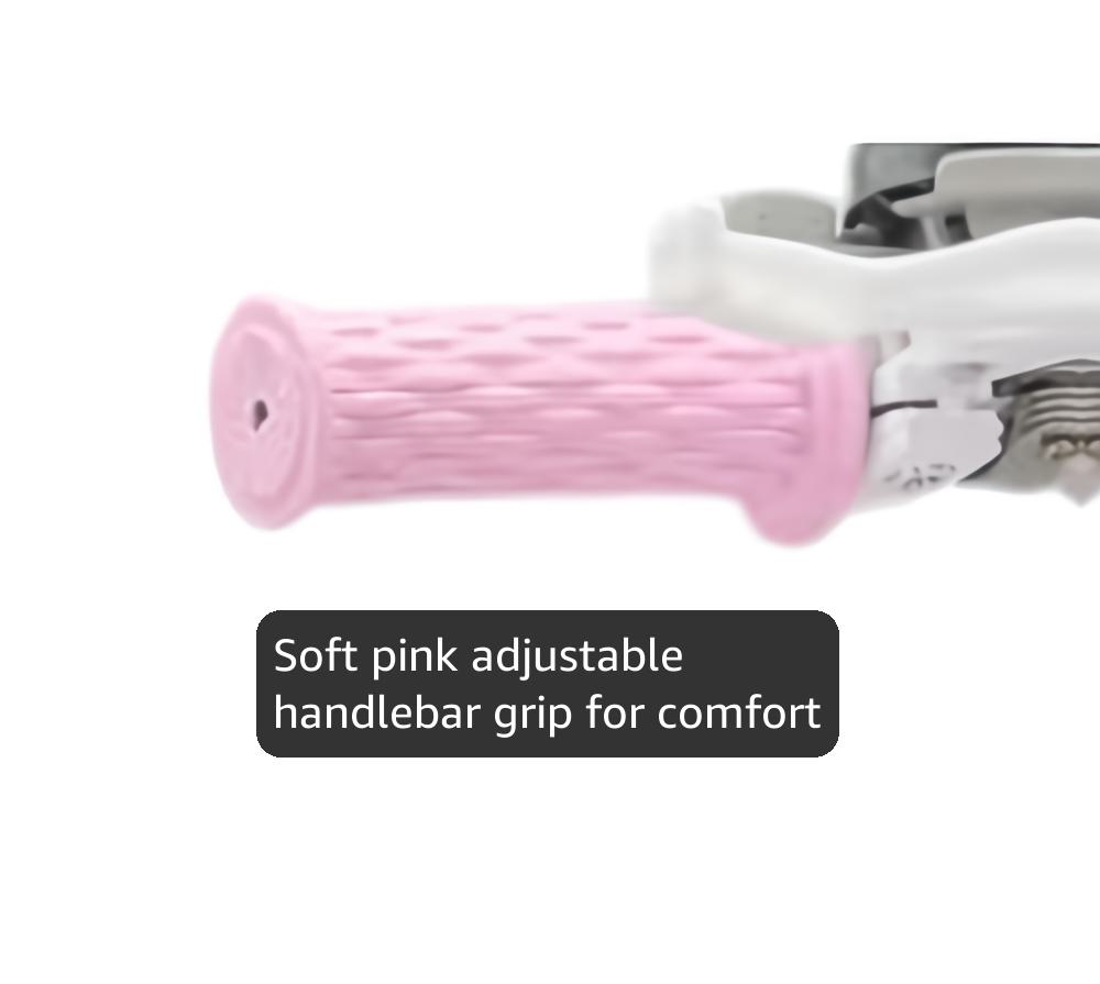 Touch of Venetian 12" 14" 16" Girls Children Bike with Stabilisers Wheels Bell Kids Bike for Ages 2-9 Years Old Pink Bicycle Multiple Colors Bow Pink Purple Unicorn Rainbow