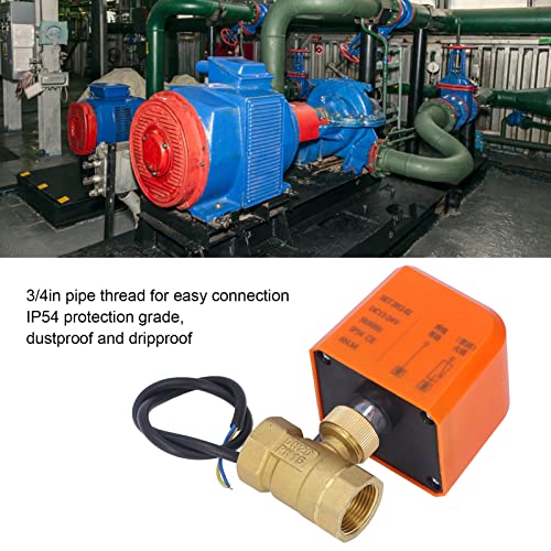 Robinet à tournant sphérique électrique DN20 pour automatiser les circuits d'eau - 6