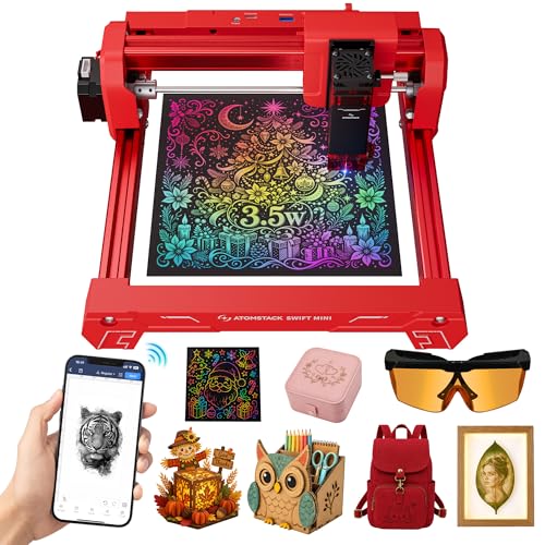 Image of ATOMSTACK Swift Mini 3.5W Laser Engraver Machine(Red)