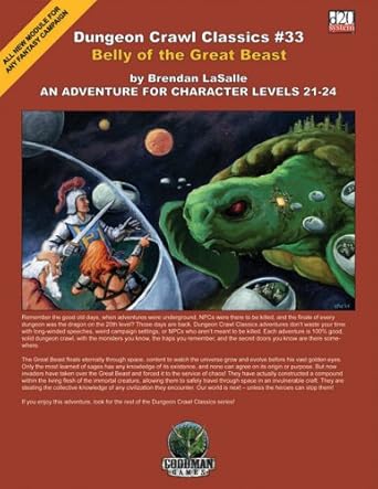 Dungeon Crawl Classics 33: Belly of the Great Beast