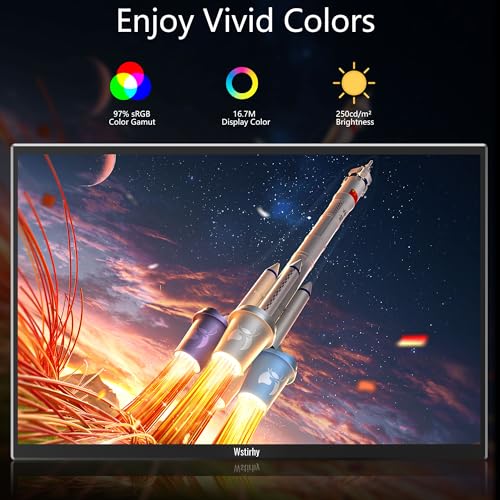 Image of 19 inch Monitor 1440x900 Desktop Monitor 16:10 Screen with HDMI VGA AV BNC USB Port, 60Hz, VESA, Remote Control, Built-in Speaker, Display for PC Computer Laptop
