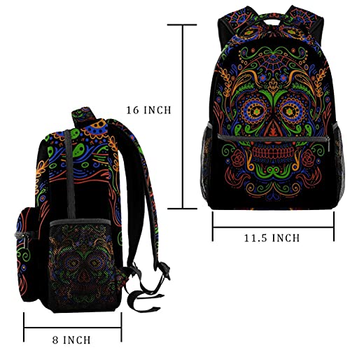 Sac à dos motif tête de mort : la solution robuste contre les sacs déchirés - 2