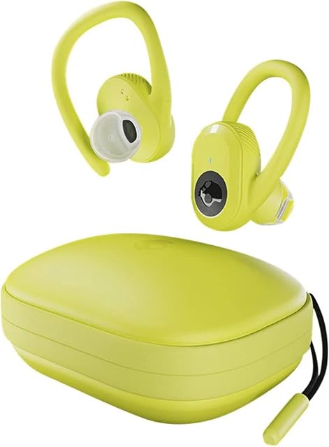 SKULLCANDY Push Ultra True Wireless Sport Earbuds via Bluetooth, IP67 Sweatproof and Waterproof, Up to 40 Hours of Total Battery - Electric Yellow