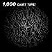 Viper Dart Accessory: Tufflex III 2BA Thread Soft Tip Dart Points (100 and 1000 Packs)