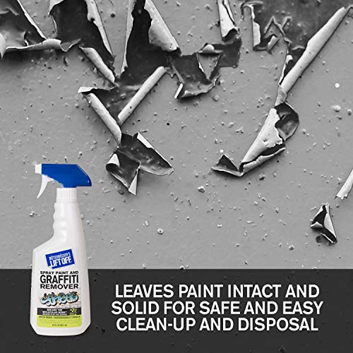 Motsenbocker's Lift Off 41101-6PK Spray Paint and Graffiti Remover – Removes Spray Paint, Acrylic, and Enamel – Safe for Wood, Metal, Concrete, Plastic – Water-Based Formula – 22 Fl Oz (Pack of 6)