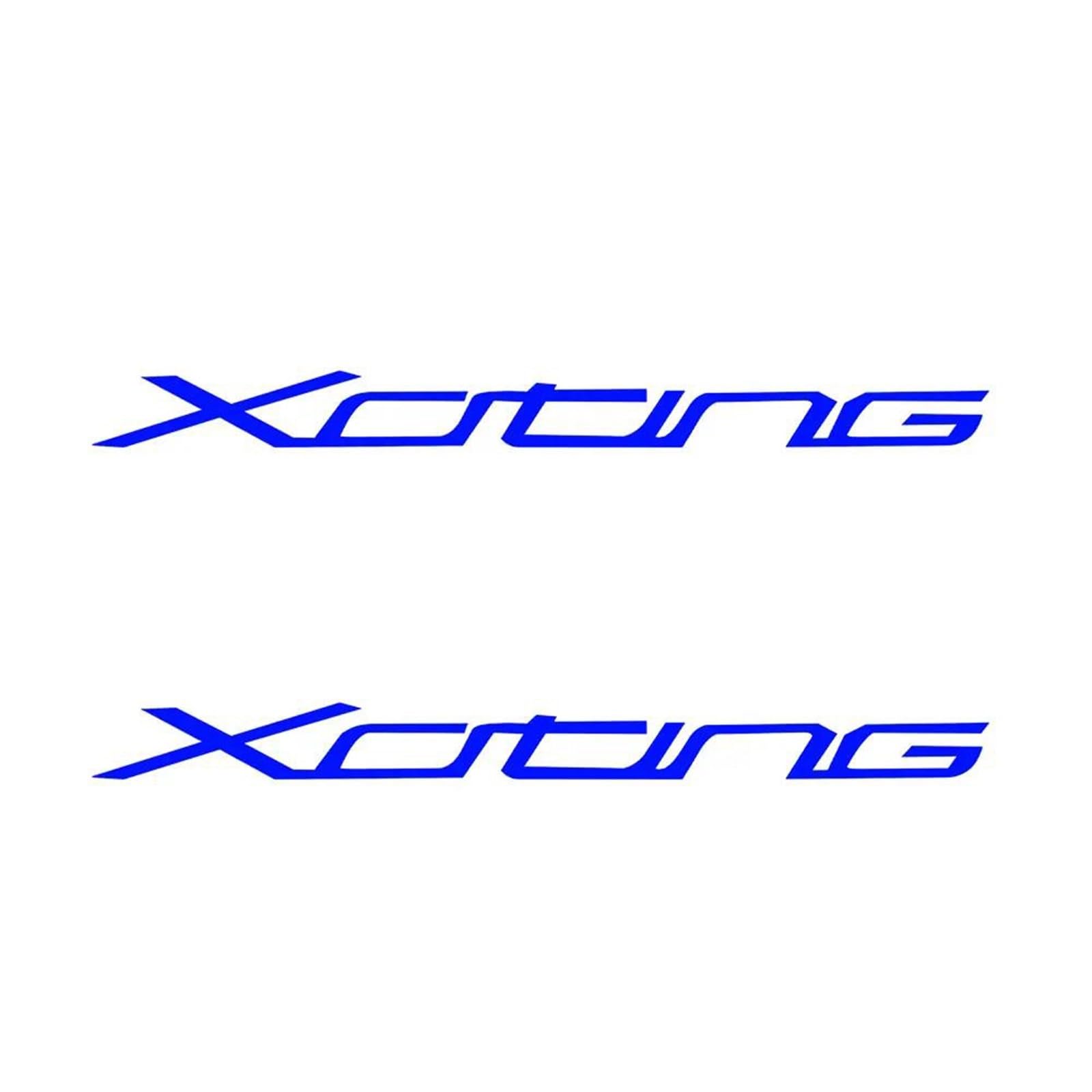 Jganrf Blue Motorcycle Stickers Waterproof Sticker Decal Accessories For Xciting 400 400S S400 Vs400 400I 500 500I 300 250I 250 I