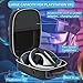 Wear-Resistant Carry Bag for PS VR2 Headset Storage Cover with Inner Pocket