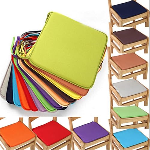 Coussin chaise bureau inconfortable | Solution assise coton 40x40 lot de 2 - 4