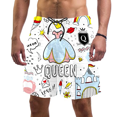Maillots de bain pour hommes JDEZ : short de plage mignon et confortable