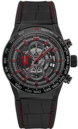 TAG HEUER CARRERA Calibre HEUER 01 Automatic Chronograph Limited Edition Red Devil Manchester United CAR2A1J.FC6400