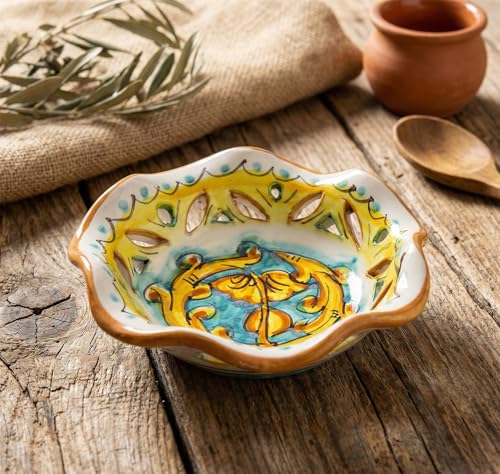 Petit bol céramique décoré main cadeau artisanal unique