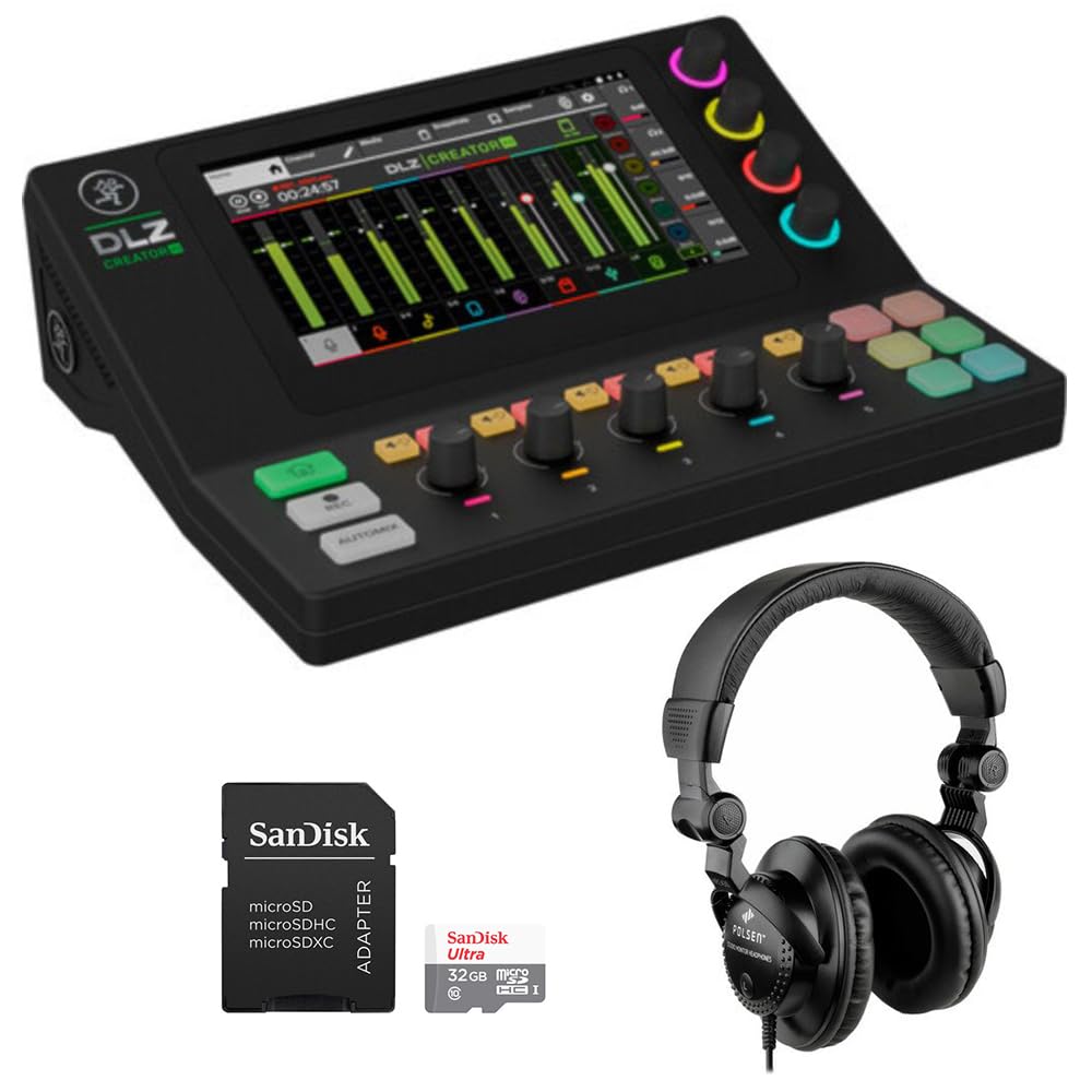 Amazon.com: Mackie DLZ Creator XS Adaptive Digital Streaming Mixer