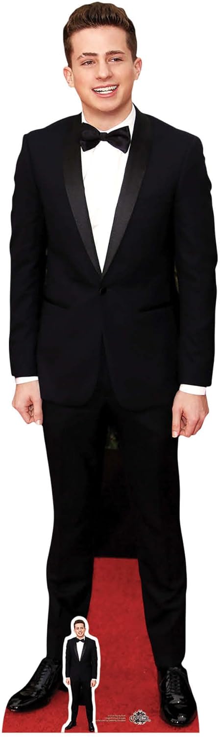 STAR CUTOUTS Charlie Puth Lifesize Cardboardcut Out with Free Mini Cut Out of Cardboard, Cardboard, Multi-Colour, 180 x 53 x 180 cm