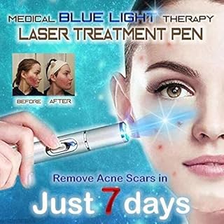 Venous Disorder Home Treatment Set, Blue Light Therapy Varicose Veins Pen - 1 ct Sliver Grey